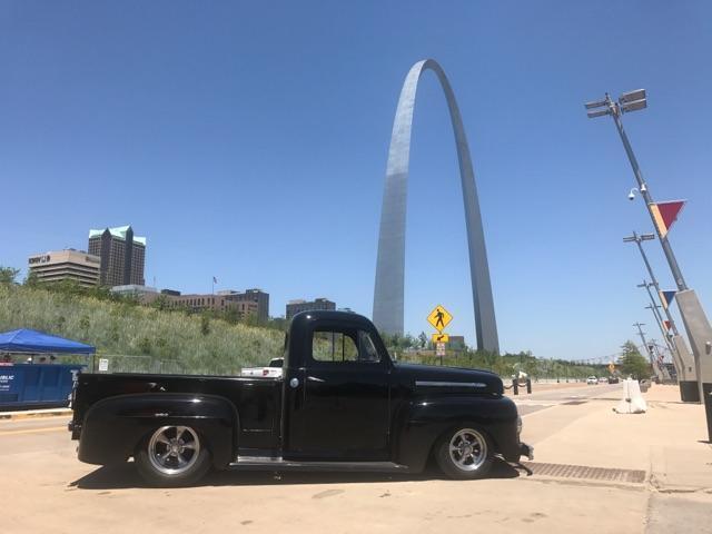 1952 Black Ford F-100 Cab & Chassis