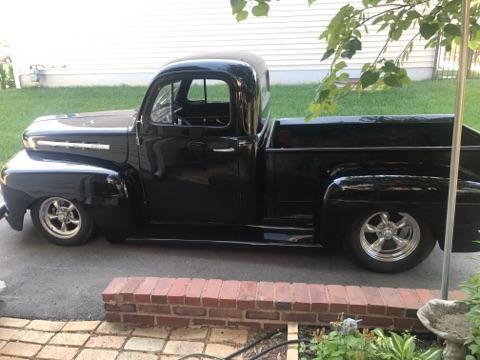 1952 Black Ford F-100 Cab & Chassis