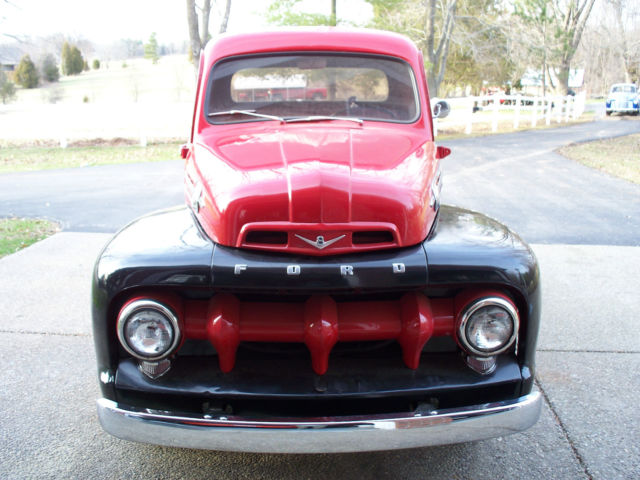 1952 RED/BLACK Ford Other Pickups pickup