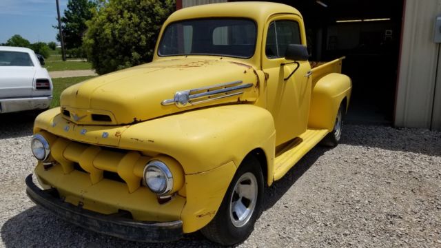1952 yellow Ford Other Pickups 2DR
