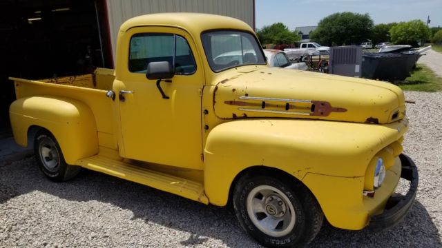 1952 yellow Ford Other Pickups 2DR