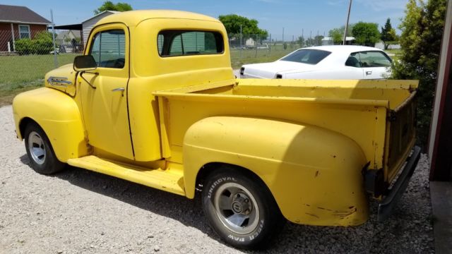 1952 yellow Ford Other Pickups 2DR