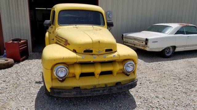 1952 yellow Ford Other Pickups 2DR