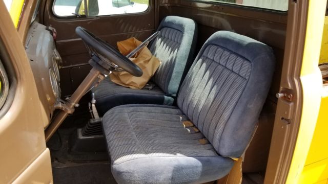 1952 yellow Ford Other Pickups 2DR