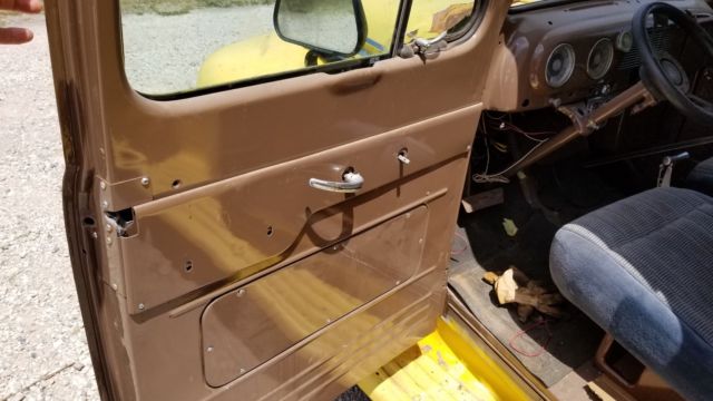1952 yellow Ford Other Pickups 2DR