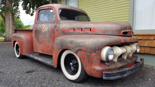 1952 Red Ford Other Pickups