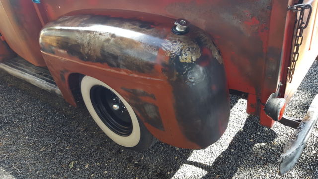 1952 Red Ford Other Pickups