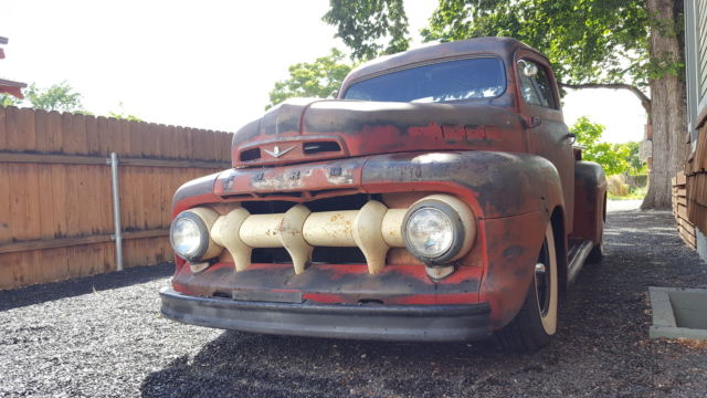 1952 Red Ford Other Pickups