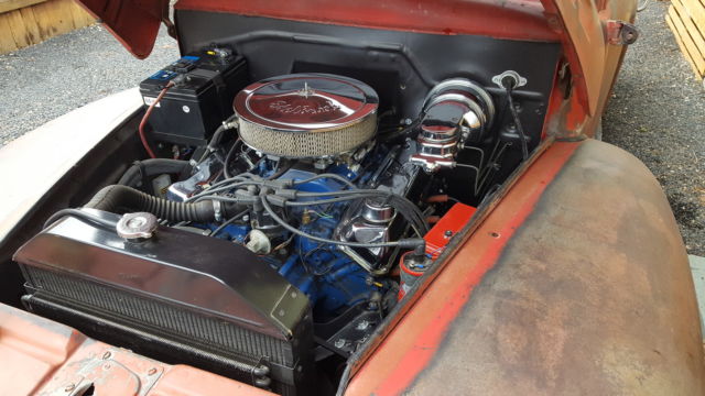 1952 Red Ford Other Pickups