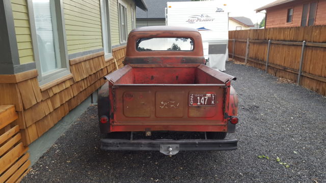 1952 Red Ford Other Pickups