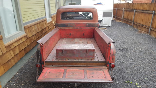 1952 Red Ford Other Pickups