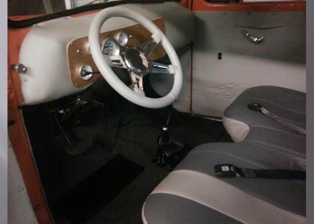 1952 Orange Ford F-100 Truck