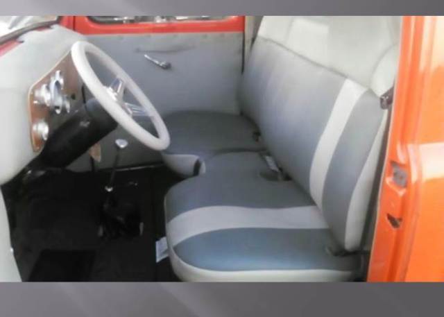 1952 Orange Ford F-100 Truck