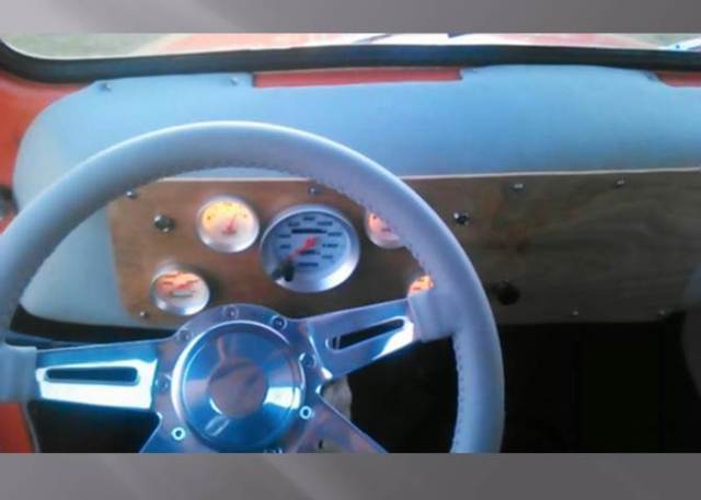 1952 Orange Ford F-100 Truck