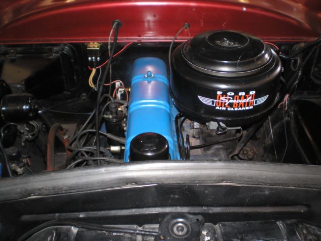 1952 MOHEGAN RED Ford RANCH WAGON 2 DOOR WAGON