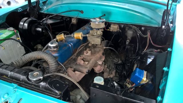 1952 Teal Ford Ranch Wagon Wagon