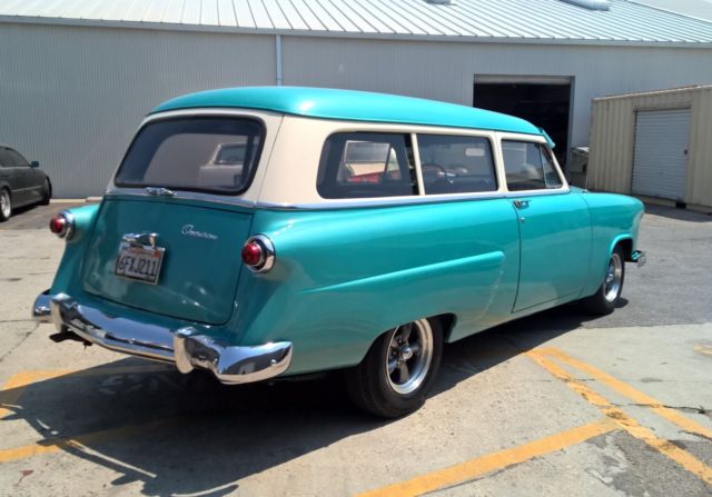 1952 Teal Ford Ranch Wagon Wagon