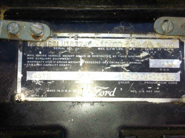 1952 Green Ford Other Pickups