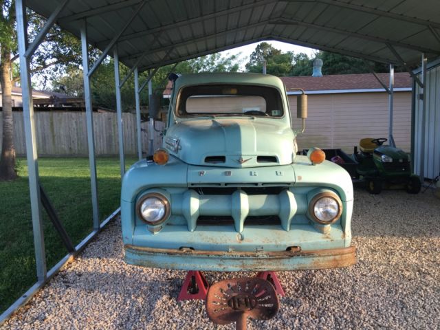 1952 Blue Ford Other Pickups