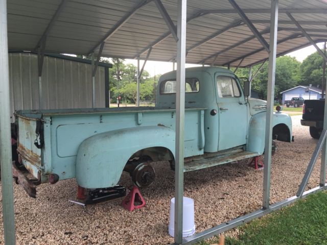 1952 Blue Ford Other Pickups