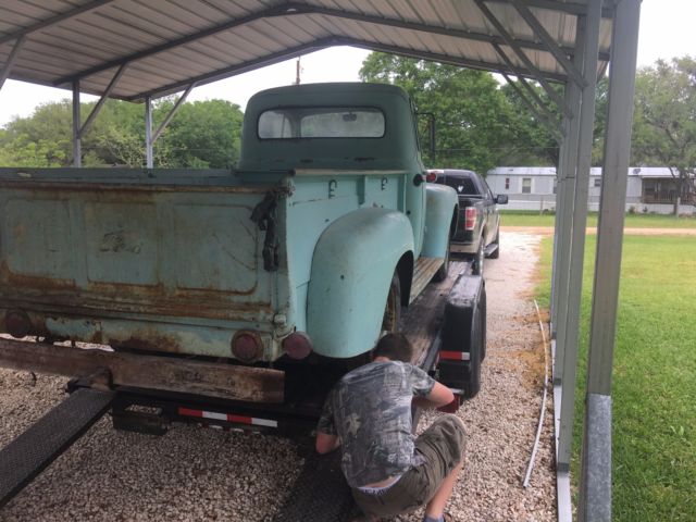 1952 Blue Ford Other Pickups