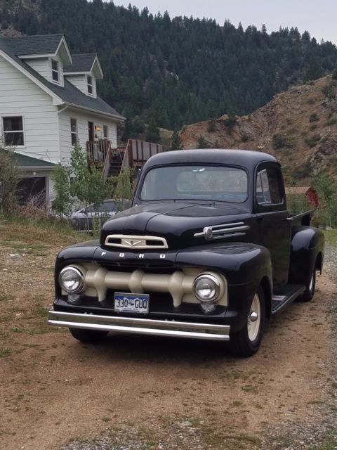 1952 Black Ford Other Pickups Crew Cab Pickup