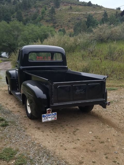 1952 Black Ford Other Pickups Crew Cab Pickup