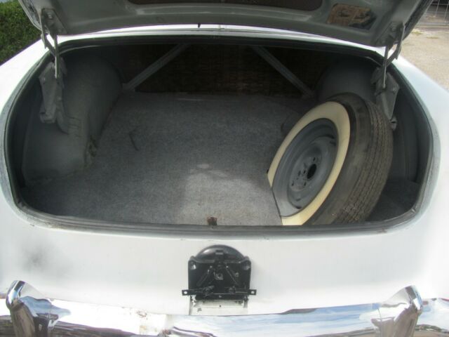 1952 White Ford Fairlane Coupe