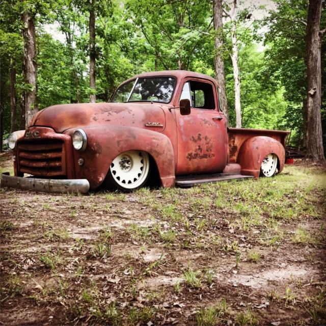 1952 red Chevrolet 3100 Standard Cab Pickup
