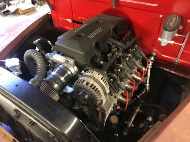 1952 red Chevrolet 3100 Standard Cab Pickup