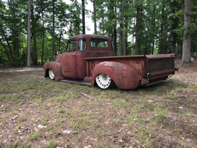 1952 red Chevrolet 3100 Standard Cab Pickup