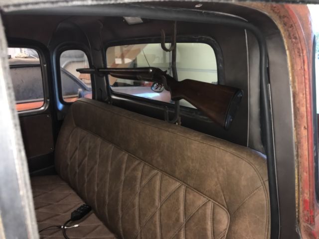 1952 red Chevrolet 3100 Standard Cab Pickup