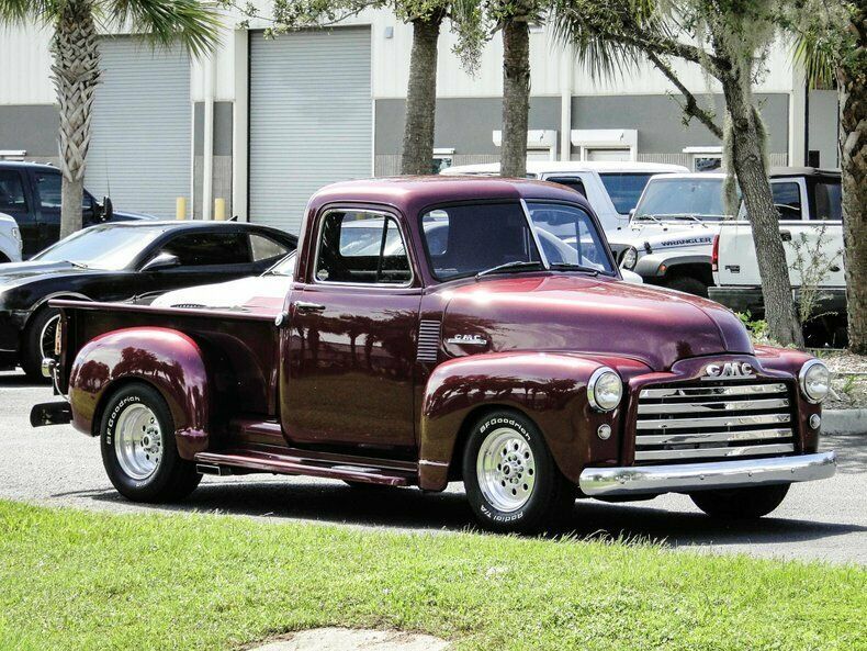 1952 Magenta GMC 3100 Pickup Truck