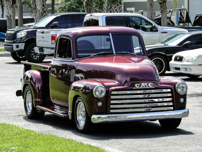 1952 Magenta GMC 3100 Pickup Truck