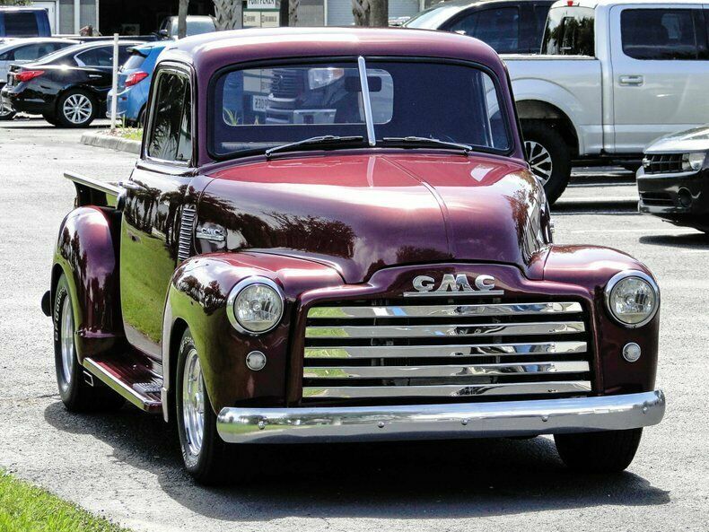 1952 Magenta GMC 3100 Pickup Truck