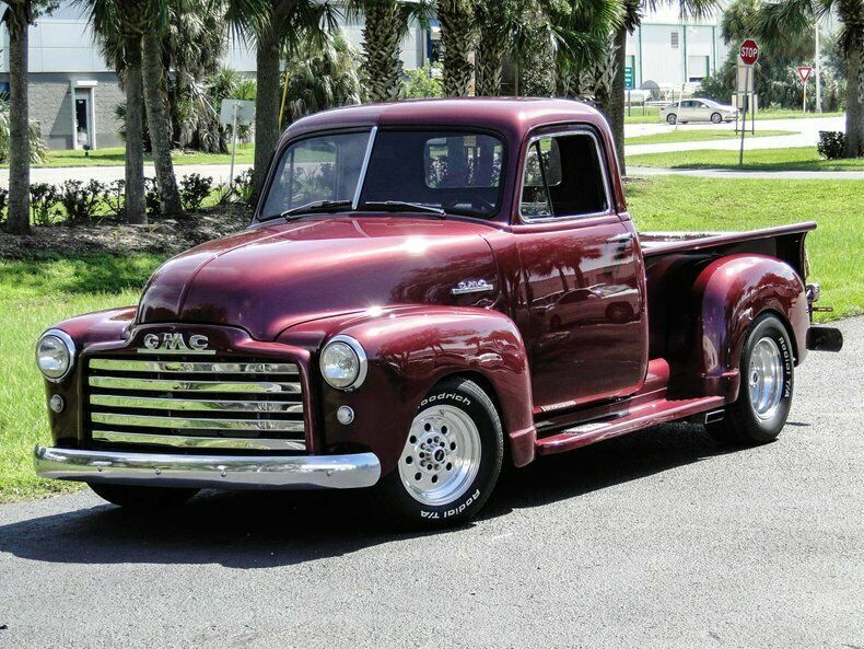 1952 Magenta GMC 3100 Pickup Truck