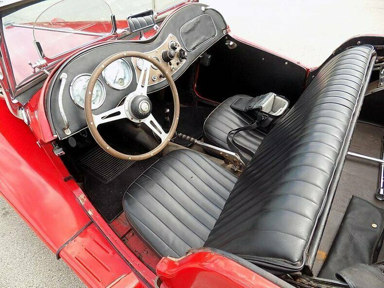 1952 Red MG TD Limited Convertible