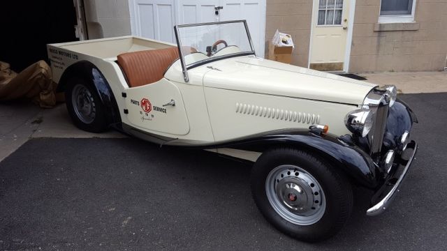 1952 White MG T-Series Minivan