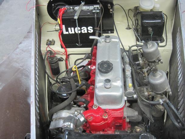 1952 White MG T-Series Minivan