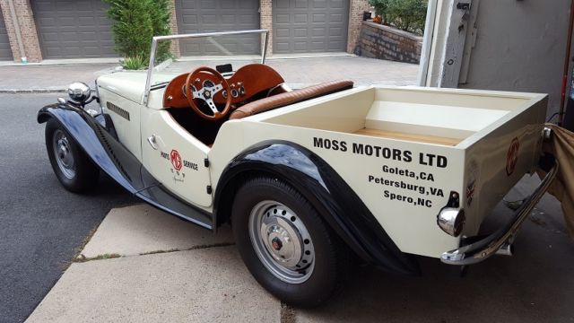 1952 White MG T-Series Minivan