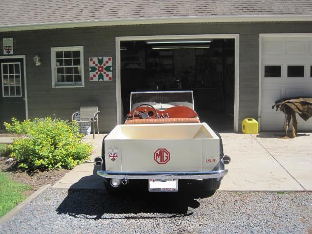 1952 White MG T-Series Minivan