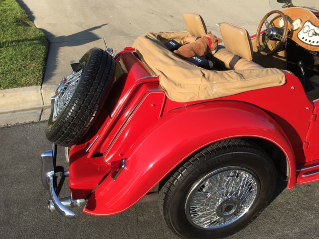 1980 Red MG MGB Convertible