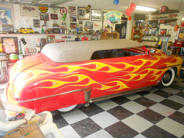 1952 Red Plymouth CUSTOM Convertible
