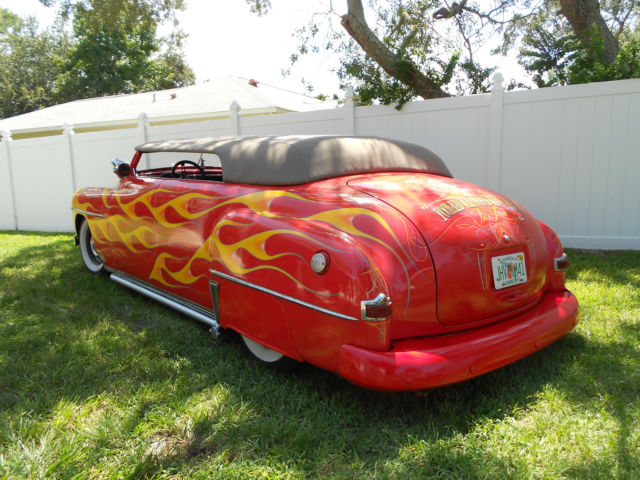 1952 Red Plymouth CUSTOM Convertible