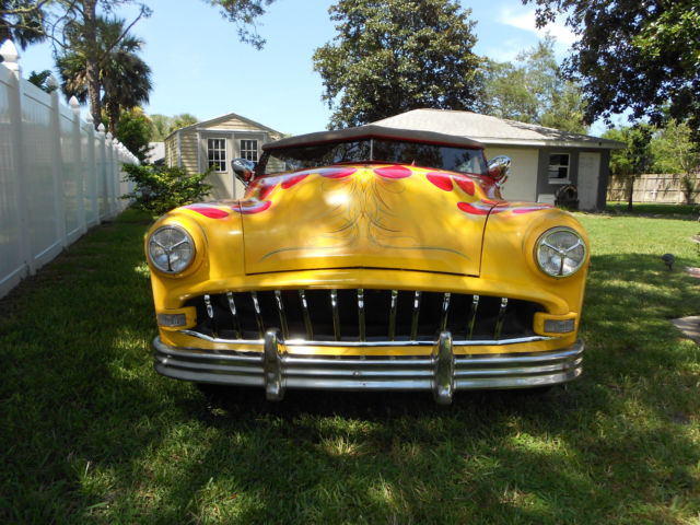 1952 Red Plymouth CUSTOM Convertible