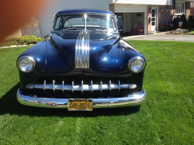 1952 Blue Ford 2 door coupe Hard Top