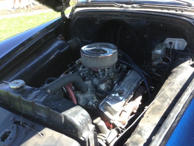 1952 Blue Ford 2 door coupe Hard Top