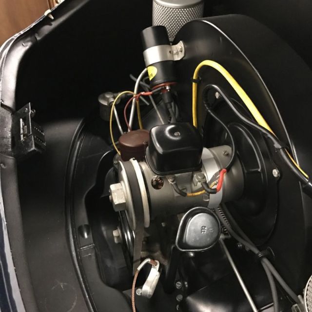 1952 Azure Blue Porsche 356 Coupe