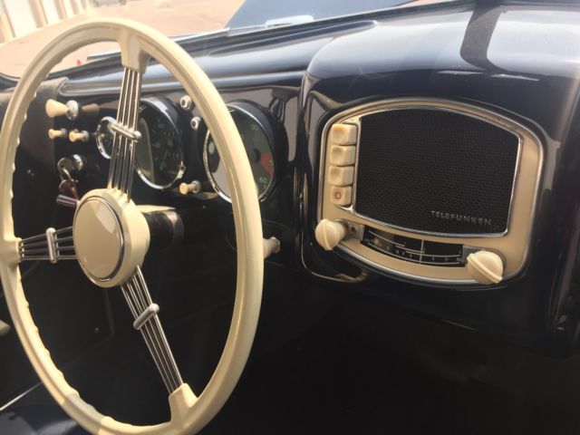 1952 Azure Blue Porsche 356 Coupe