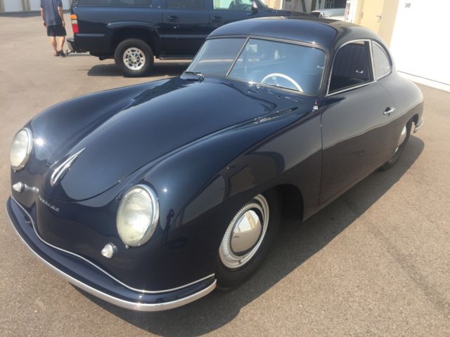 1952 Azure Blue Porsche 356 Coupe